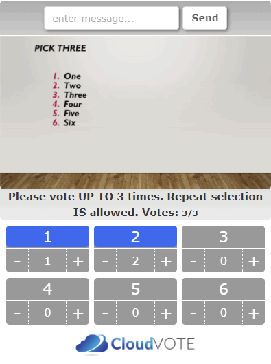 Multi-Vote - Voted