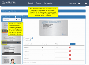 CloudVOTE Content Management Slide Review